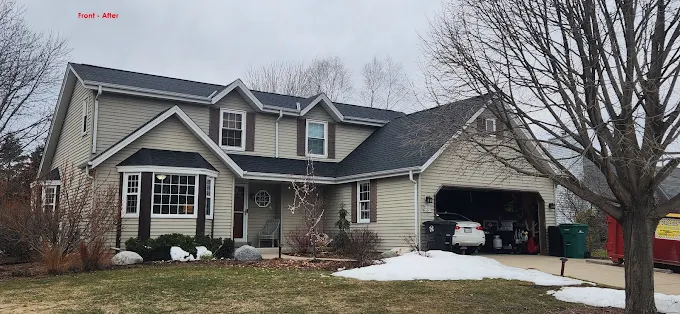 Home improvement project on a New Berlin, WI home by The Window Store & More
